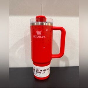 Stanley Valentine’s Day 2025 target exclusive red ruby hearts 30oz quencher